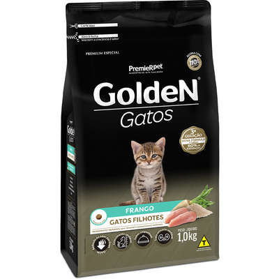 Golden Gatos Filhotes Frango 1kg   (Cód. 360)