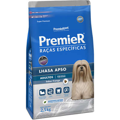 Premier Cães Adultos Lhasa Apso 2,5kg   (Cód. 461)