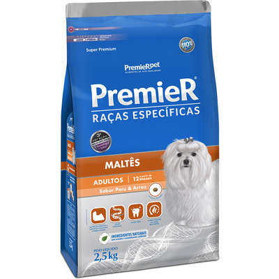 Premier Cães Adultos Maltês 2,5kg    (Cód. 605)