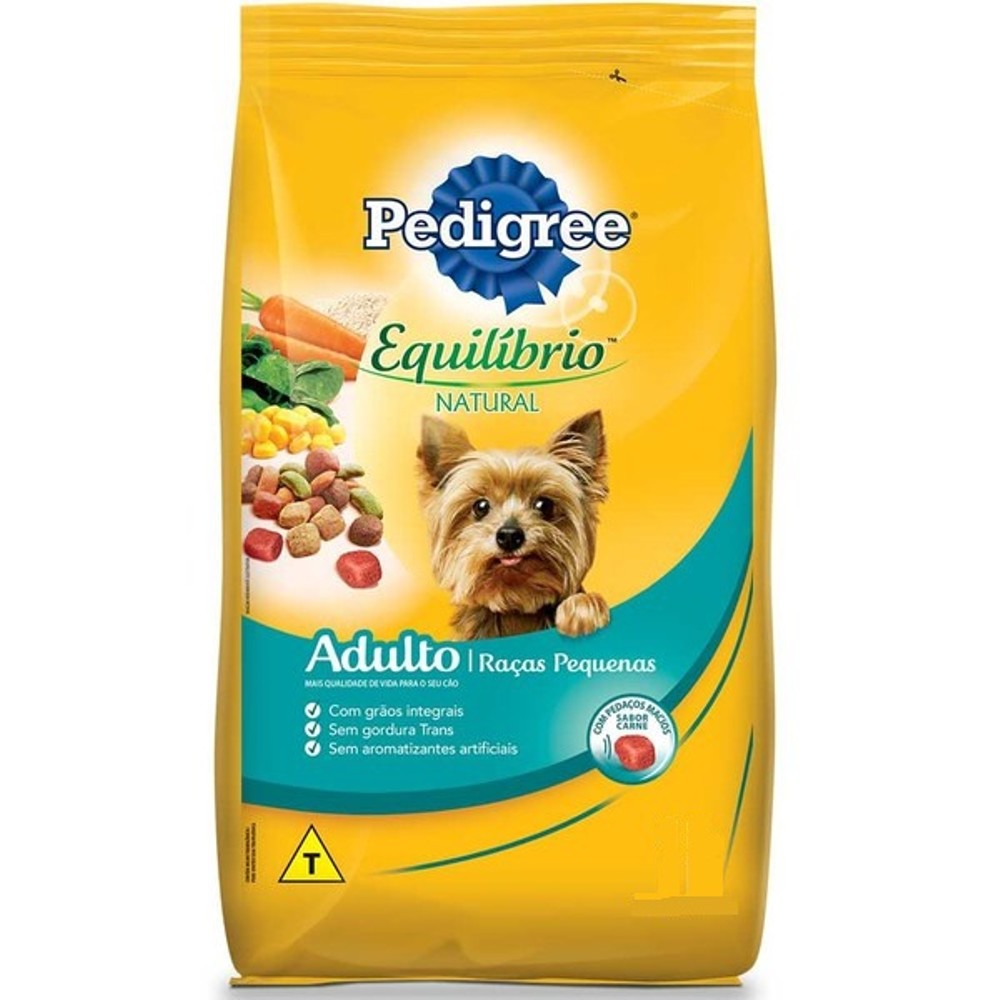 Pedigree Equilíbrio Natural Adultos Raças Pequenas