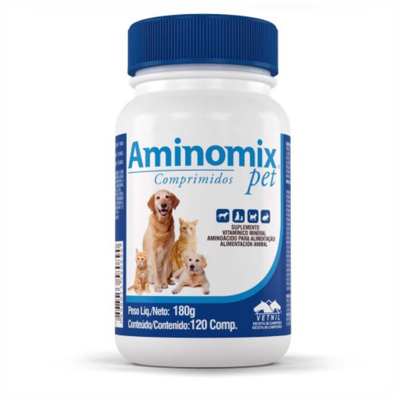 Aminomix Pet Comprimidos - 180g