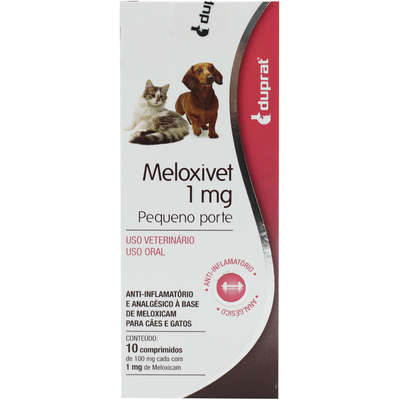 Meloxivet 1mg Pequeno Porte - cartela